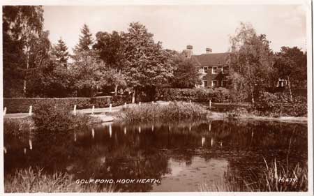Historic view of unknown house in Hook Heath