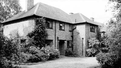 St Cross in Cedar Road from the front